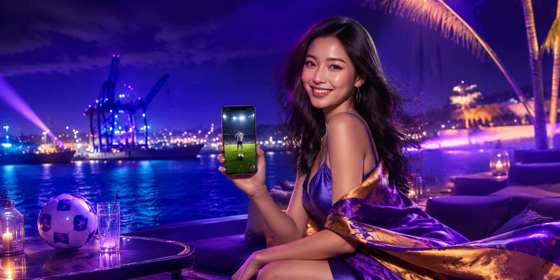 Bảng kèo bóng đá neon sáng đêm tại Vũng Tàu